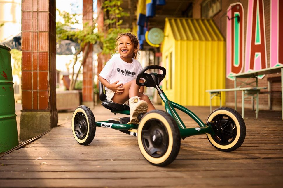 Веломобиль Berg Buddy Retro Green Веломобиль Berg Buddy Retro Green