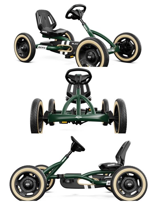 Веломобиль Berg Buddy Retro Green Веломобиль Berg Buddy Retro Green