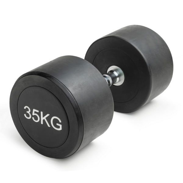 Гантель неразборная круглая VictoryFit (от 2,5 кг до 50 кг)